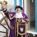 Bognor Regis town crier Jane Smith has made history as the first woman to be appointed Chairman of the Ancient and Honourable Guild of Town Criers. Photo: Eddie Mitchell.