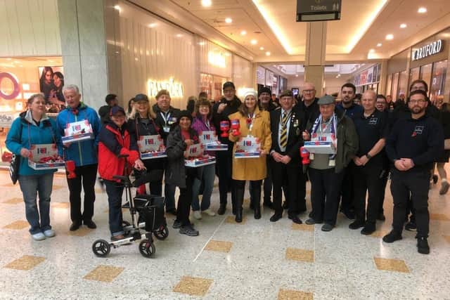 Eastbourne and Willingdon MP Caroline Ansell joined local cadets, veterans and borough councillors to raise funds for this year’s Poppy Appeal.