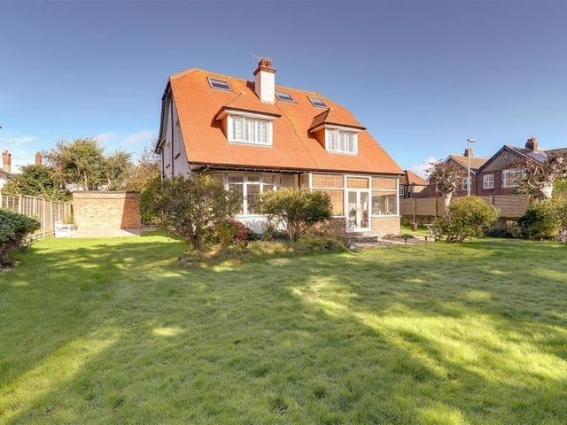 This spacious detached house has versatile accommodation, delightful gardens and plenty of parking