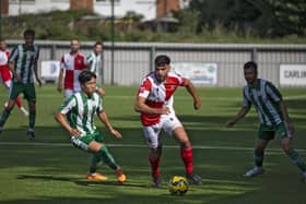 Southall and Chichester City do battle in the FA Trophy | Picture: Neil Holmes
