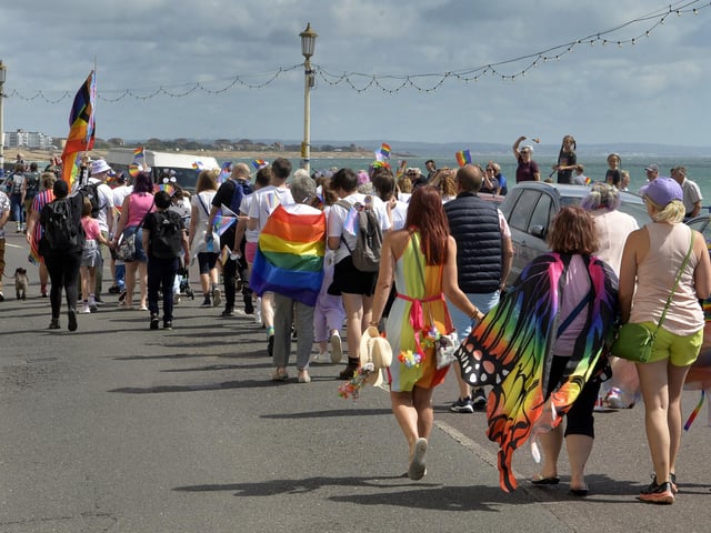 Eastbourne Pride Parade 2023 (Photo by Jon Rigby)