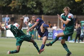 Horsham on the attack at Leatherhead | Picture: John Lines