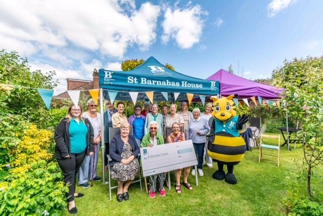 Supporters who helped 90-year-old Freda Smith top £20,000 in fundraising for St Barnabas House hospice, with 30 years of 'super sales' at her Angmering home, have been thanked at a celebration party