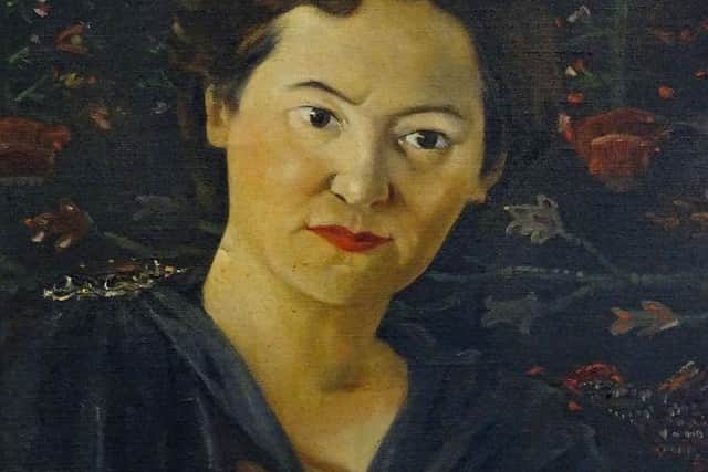 Portrait of the composer Freda Swain 1902-1985 by Ena Limebeek