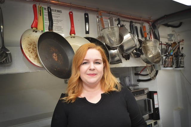 The New Inn in Sidley is relaunching its kitchen with head chef Kim Duke. Kim is pictured here.