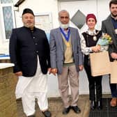 Mayor and Deputy receive a warm welcome at the Haywards Heath Mosque &amp; Majid