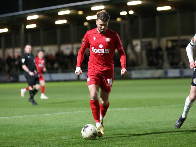 Action from Worthing's win at Dartford