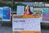 Helena Dollimore MP has successfully campaigned for faster London trains