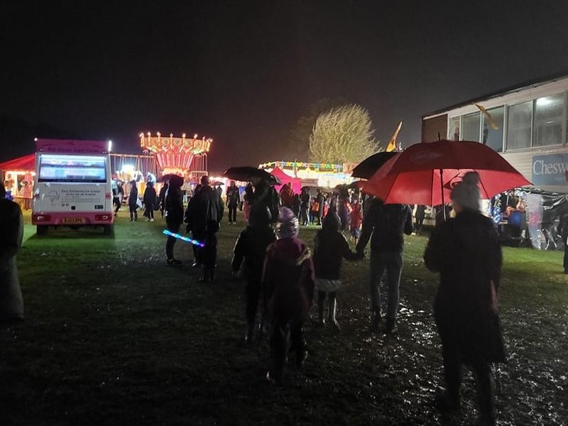 It was wet, wet, wet