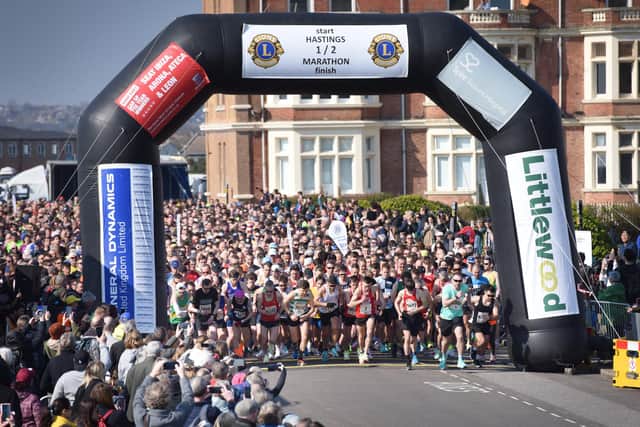 The Hastings Half Marathon, 2022