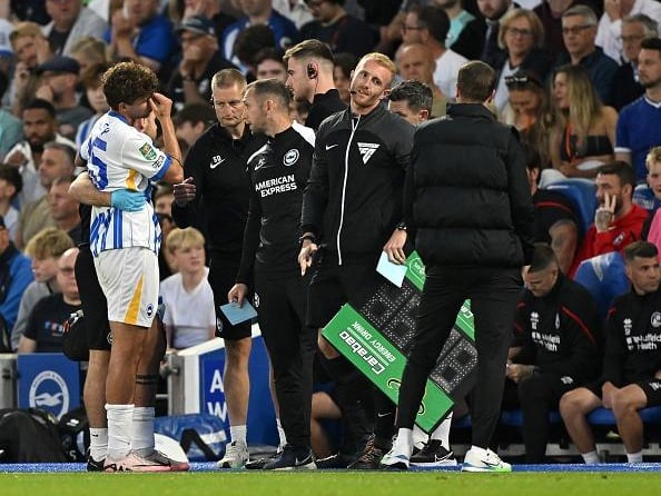The club posted a video of the midfielder making progress from ankle surgery following an injury six minutes into his debut against Crawley Town. The £25m summer signing is expected to be out until at least December