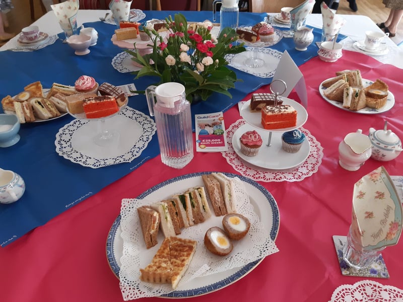 Members and guests gathered at Haviland House on Friday, September 15, for the annual meeting and a 90th birthday vintage afternoon tea to celebrate Guild Care's support for the community of Worthing and surrounding areas