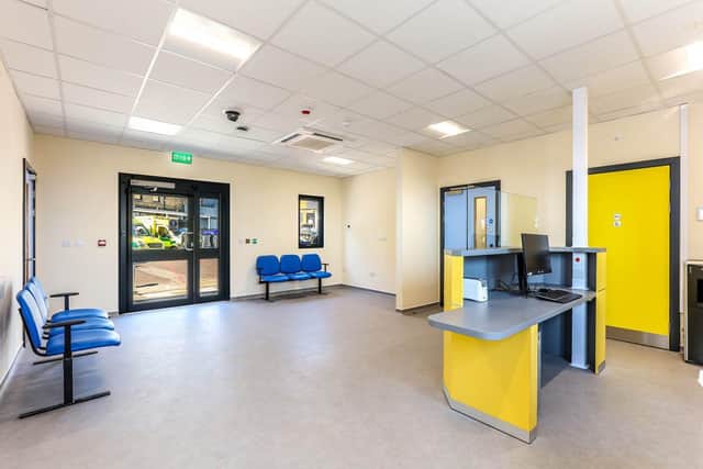An internal photograph of the new Urgent Treatment Centre at the Royal Sussex County Hospit