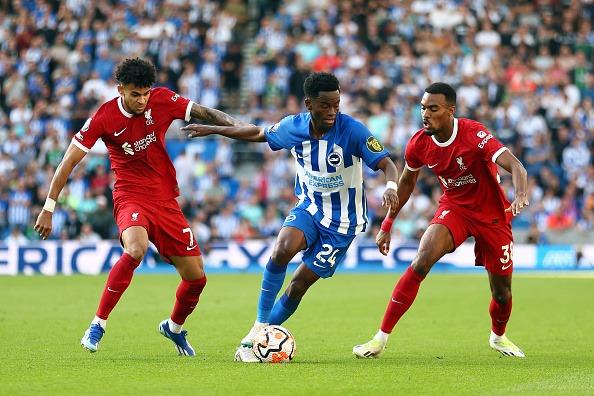 The Ivorian looked sharp against Liverpool and scored a fine goal. Two PL goals so far for the player Brighton signed for £7m and then spent last term on loan at Union SG. Looks another exciting attacking prospect and provides competition for Mitoma and March