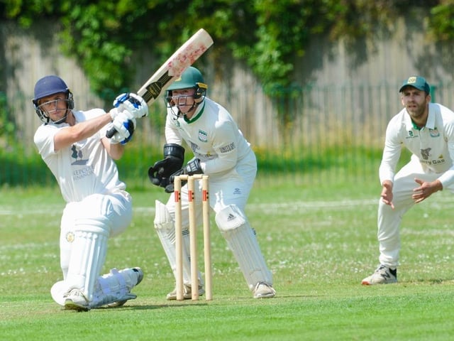 Three Bridges went joint top of the Sussex Cricket League Premier Division after a four-wicket win against bottom side Worthing. Photographer Stephen Goodger was on hand to catch the action