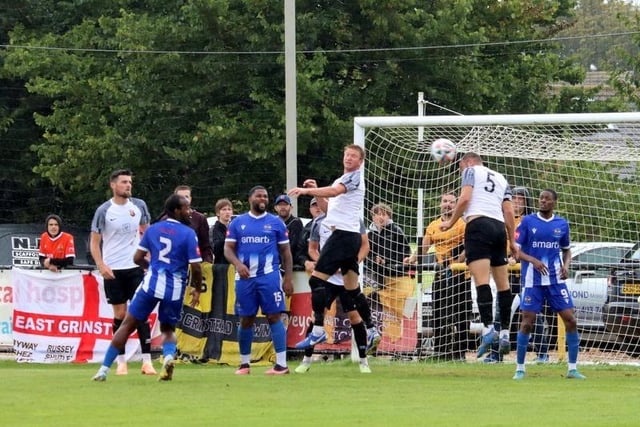 Pagham FC take on East Grinstead Town in the FA Cup extra preliminary round