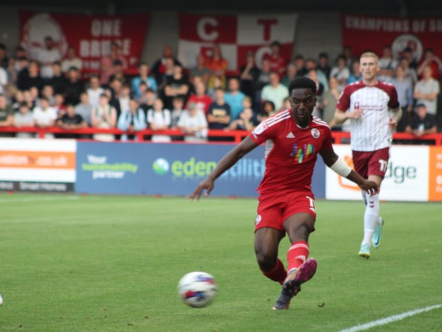 Crawley Town v Northampton Town - picture by Cory Pickford:Crawley Town v Northampton Town