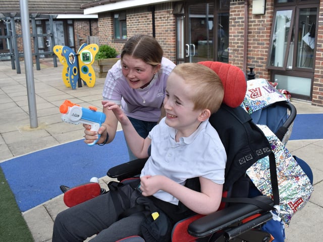 Henry cared for at Chailey Heritage Foundation