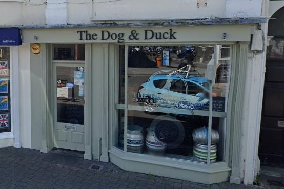 Dog & Duck, High Street, is a micropub that opened in 2018 and moved to its current, more spacious premises in July 2021