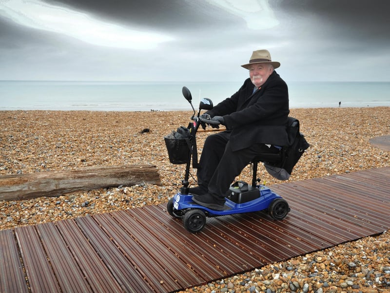 The soft opening of Bexhill Beach Garden on November 9 2024.