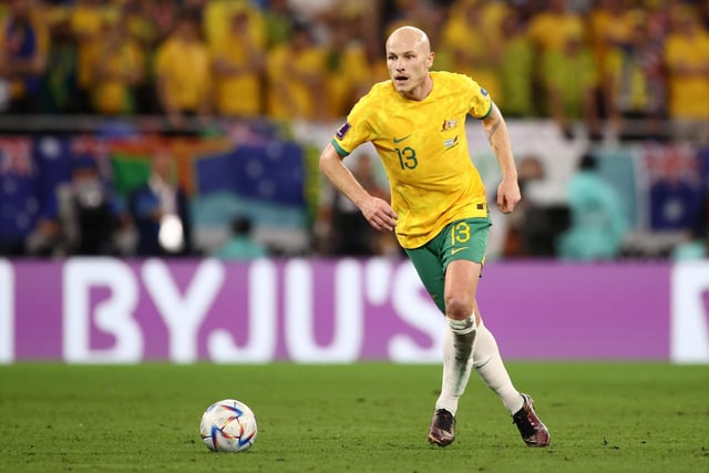 Celtic midfielder Aaron Mooy earned an average rating of 7.92 after helping Australia reach the round of 16. The ex-Brighton star particularly impressed during the Socceroos' 2-1 defeat to eventual champions Argentina in the first knockout round