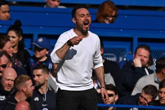 Brighton and Hove Albion head coach Roberto De Zerbi has injury concerns ahead of Man United