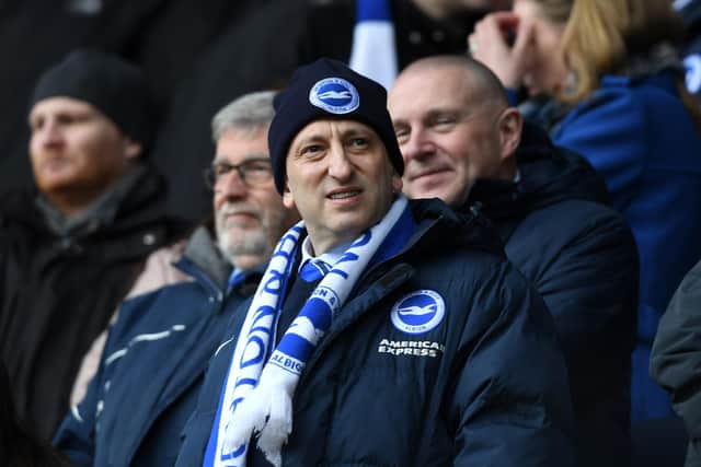 Tony Bloom, chairman of Brighton, will be apart of the process to choose Potter's replacement