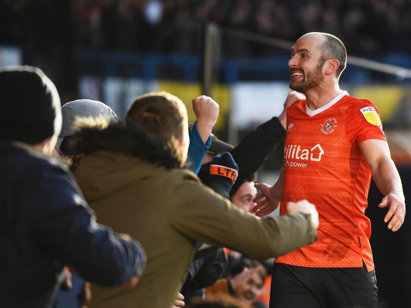 Danny Hylton has 103 League Two goals in 369 games. He scored 21 times in his last season in the league in Luton's promotion-winning season.