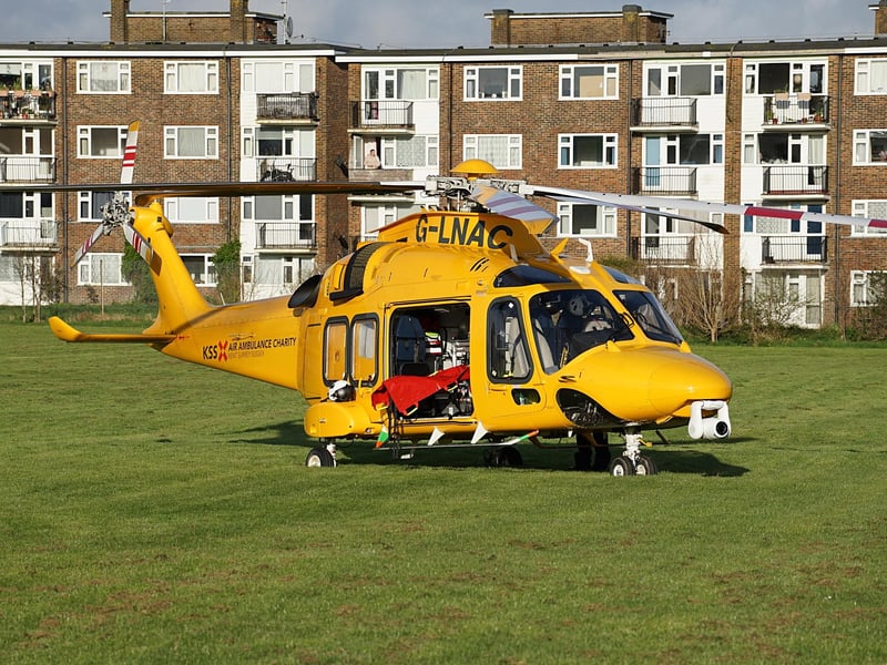Emergency services at the scene. Picture: Sussex News and Pictures