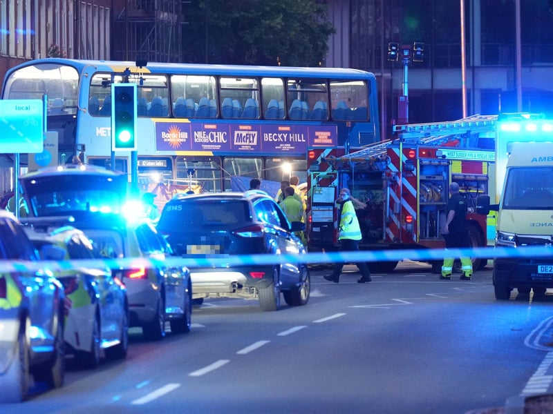 Police said there was a serious collision in The Boulevard, Crawley at about 8.22pm on Thursday, June 4