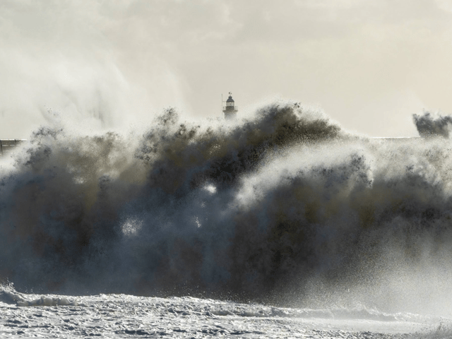 Storm Austen in Eastbourne