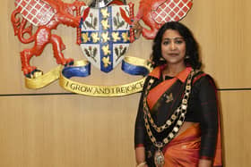 Mayor of Crawley, Councillor Sharmila Sivarajah