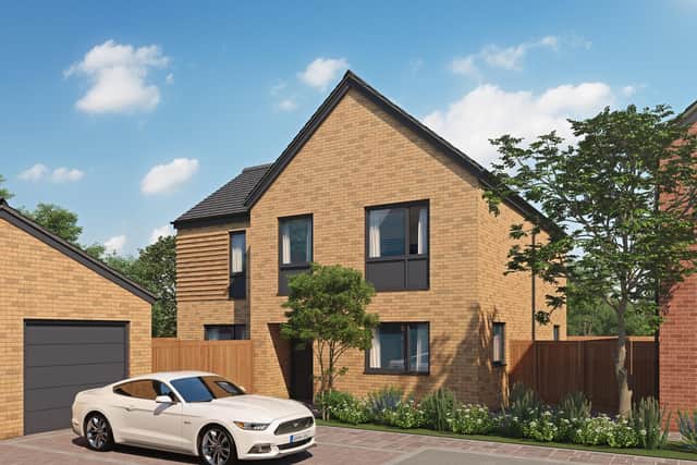 Winwood’s estate at Dittons Road, Stone Cross, has a mix of 44 two, three and four bedroom homes
