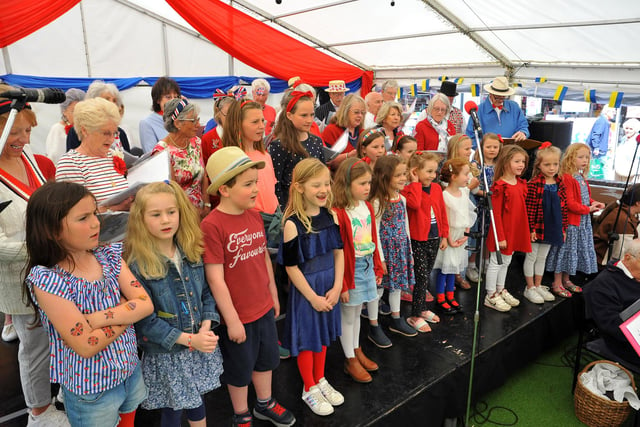 Jubilee celebrations at the Orchards Shopping Centre
