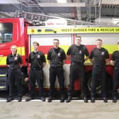 The new West Sussex firefighters