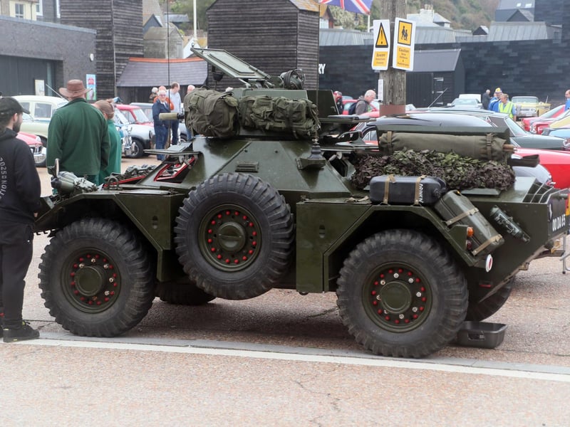 Hastings Week 2025. Classic Car Show 11/10/. Pic by Roberts Photographic.
