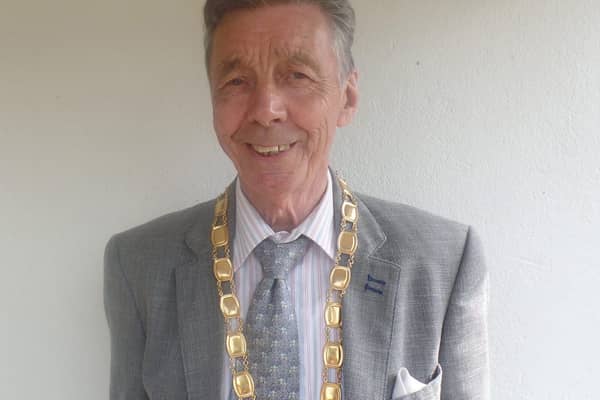 Hailsham Town Mayor, Cllr Paul Holbrook