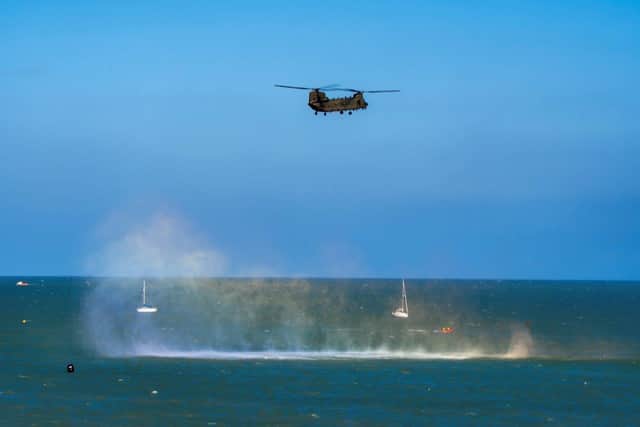 Airbourne. Picture from Eastbourne Borough Council