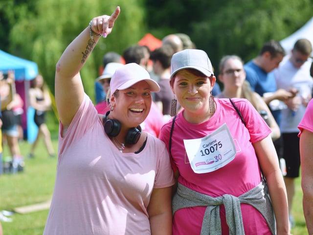 Hastings Race for Life 2023 in Alexandra Park.