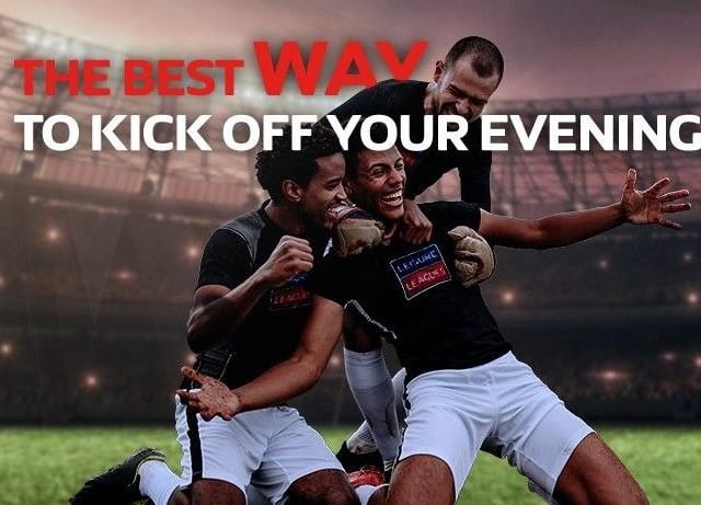 6 aside football league starts in July - 40 minute games!