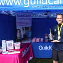 Tom Balfour completed his Worthing half marathon in aid of local charity, Guild Care
