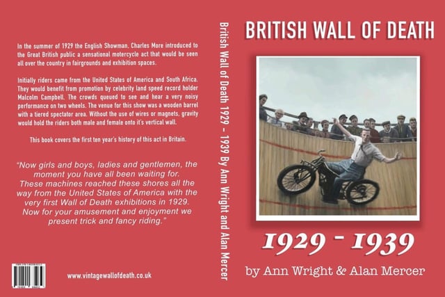 British Wall of Death 1929-1939, the new book by Ann Wright and Alan Mercer