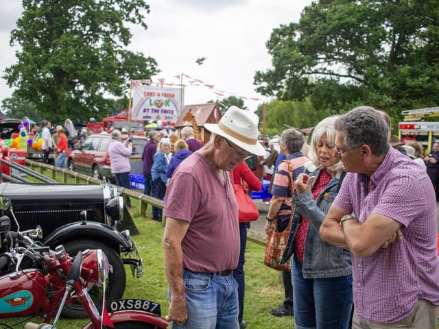 The fete took place at KGV playing fields in Partridge Green, raising money for local charities and Jolesfield C of E Primary School