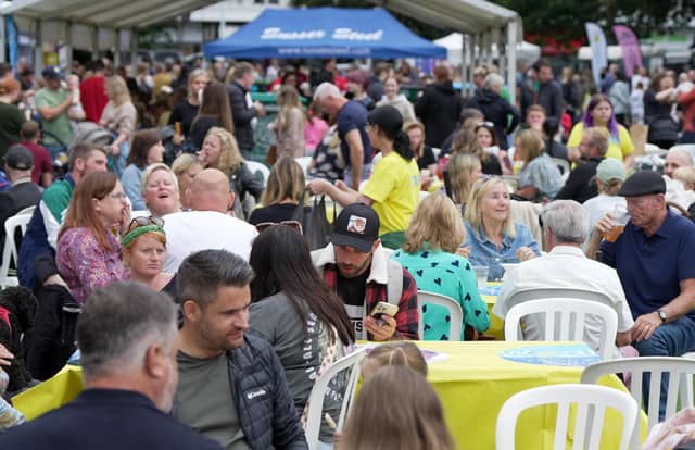 WORTHING FOOD FESTIVAL STEYNE GARDENS 7/9/24