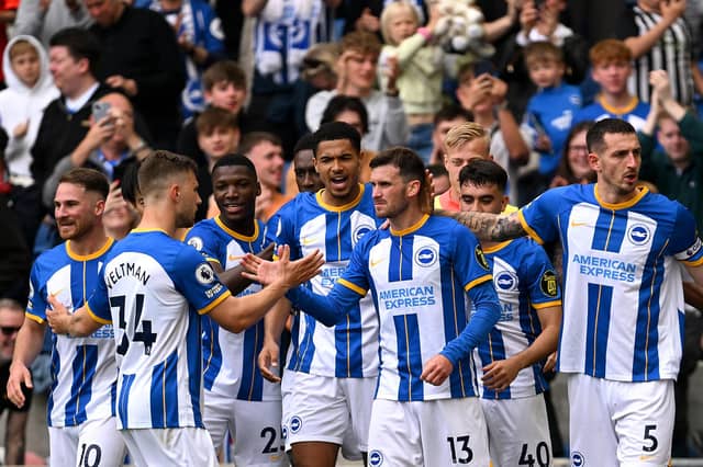 A Brighton & Hove Albion hero has been named in the 2022-23 Premier League Team of the Season by a Manchester United legend.