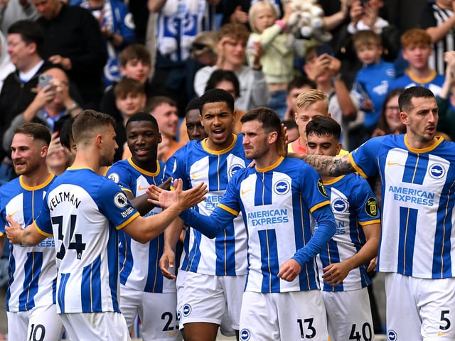 A Brighton & Hove Albion hero has been named in the 2022-23 Premier League Team of the Season by a Manchester United legend.