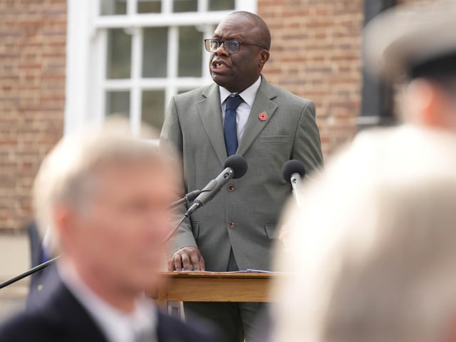 Worthing Remembrance Service held on November 9, 2025. Picture: Eddie Mitchell