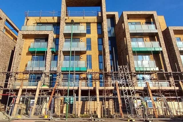 The budget for new homes in Albion Street, Southwick, has risen to £19.6million. Picture: Adur District Council