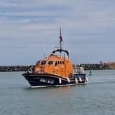 A yacht that suffered engine failure while near Eastbourne was rescued by local volunteers, the RNLI said. Picture: Peter Needham