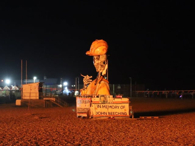 Hastings Bonfire 2025. Photo by Andrew Clifton.